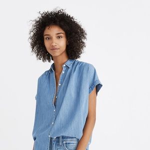 Madewell Central Shirt in Roberta Indigo